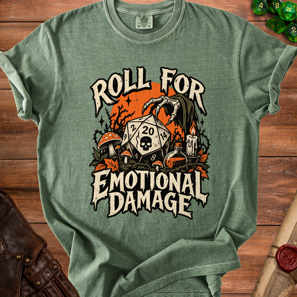 Emotional Damage T-Shirt in Moss