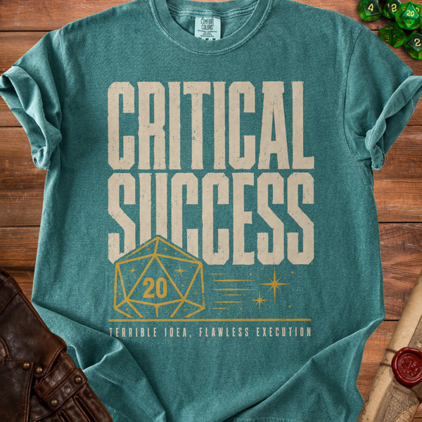 Critical Success T-Shirt in Blue Spruce