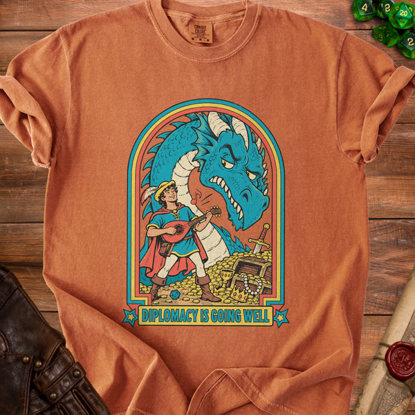 Bard Diplomacy T-Shirt in Yam