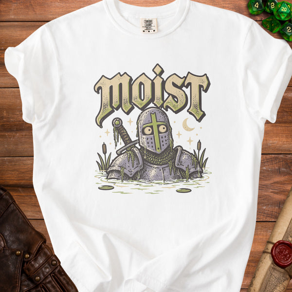 Moist Knight T-Shirt in White