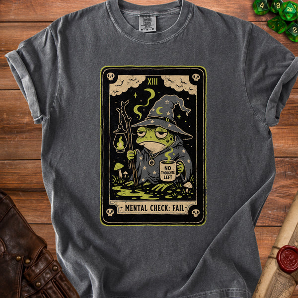 Mental Fail Frog T-shirt in Pepper