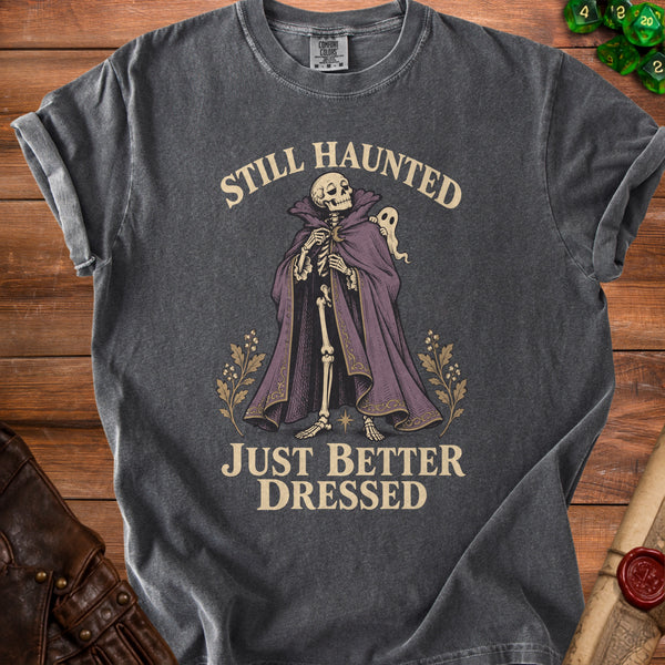 Still Haunted T-Shirt in Pepper