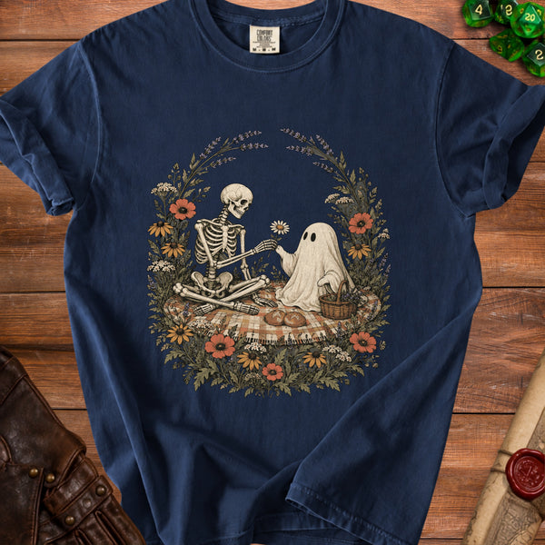 Spooky Picnic T-Shirt in True Navy