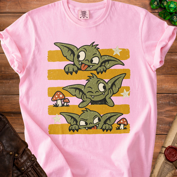 Goblin Trio T-Shirt in Blossom