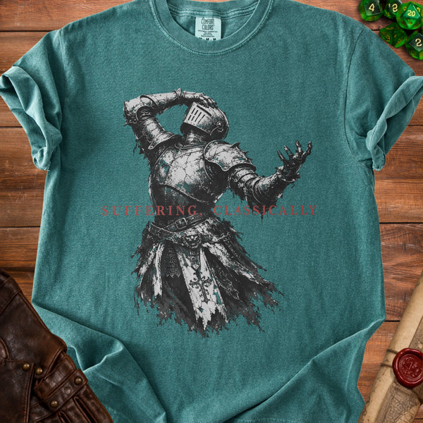 Suffering Classically T-shirt in Blue Spruce