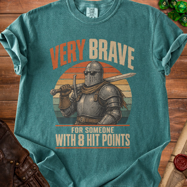 Very Brave T-Shirt in Blue Spruce