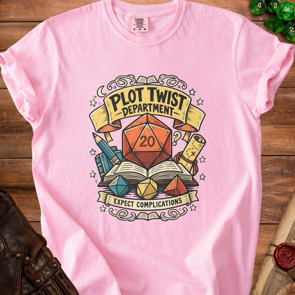Plot Twist T-shirt in Blossom