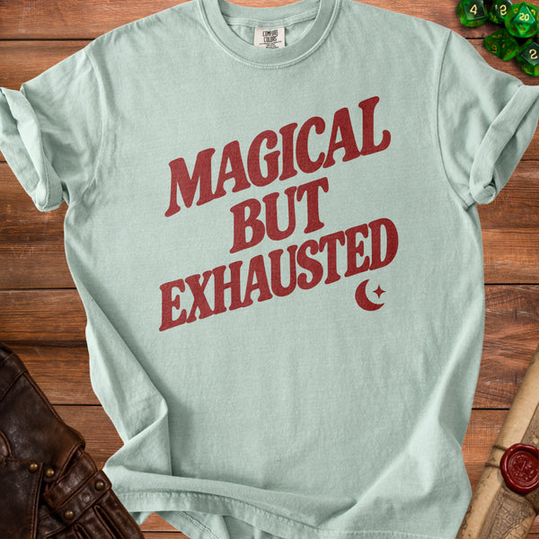 Magical Exhausted T-shirt in Bay