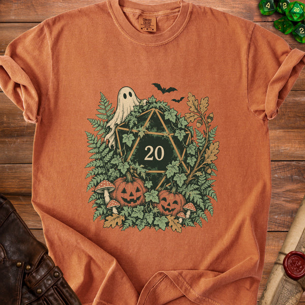 Spooky D20 T-Shirt in Yam