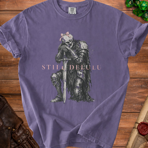 Delulu Knight T-Shirt in Grape