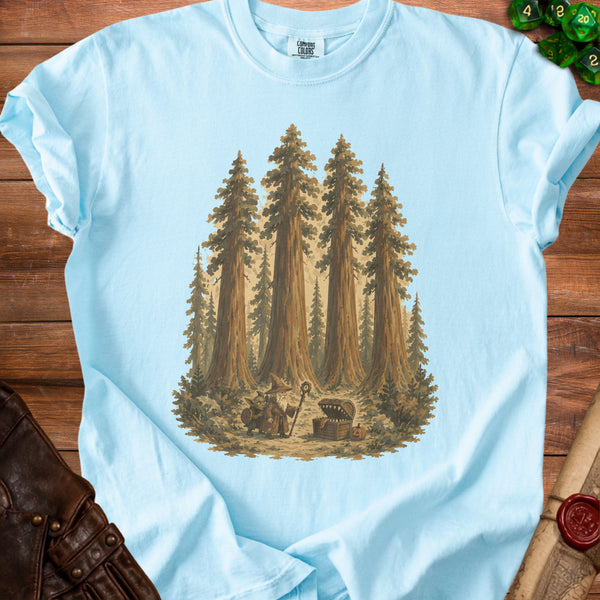 Forest Mimic T-Shirt in Chambray