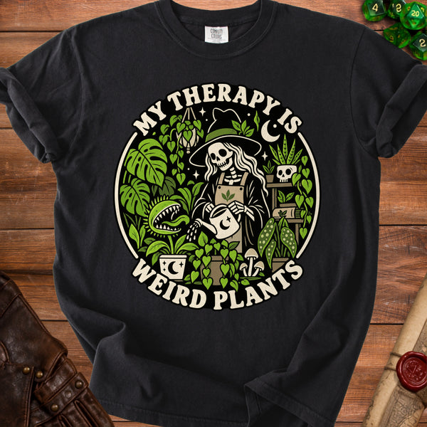 Weird Plants T-Shirt in Black