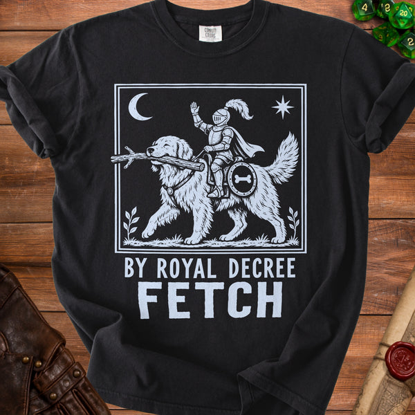 Royal Fetch T-Shirt in Black