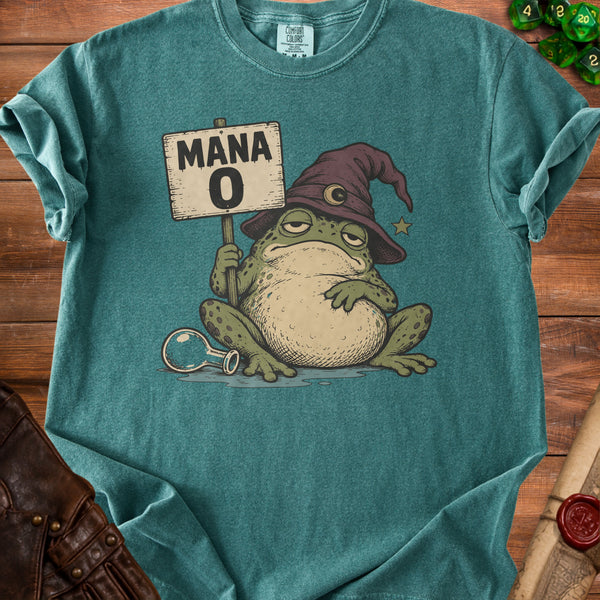 Zero Mana Toad T-Shirt in Blue Spruce