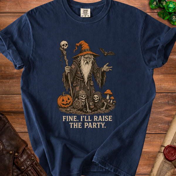 Necromancer Party T-Shirt in True Navy