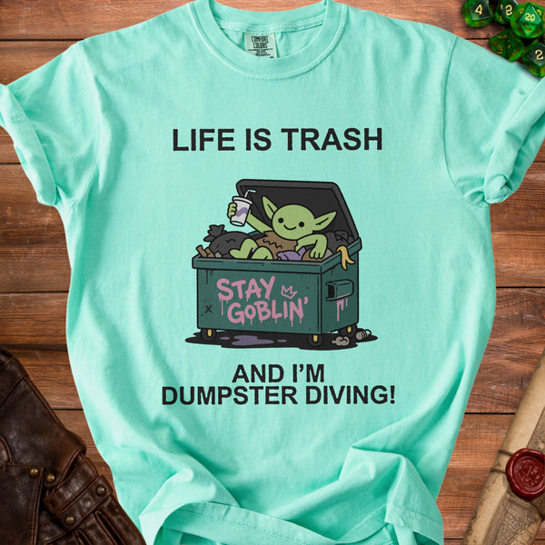 Trash Goblin T-Shirt in Island Reef