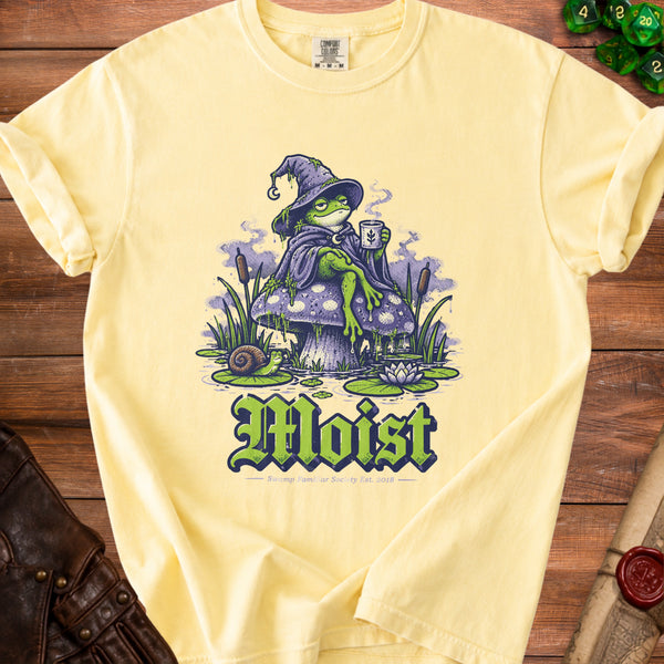 Moist Wizard T-Shirt in Butter
