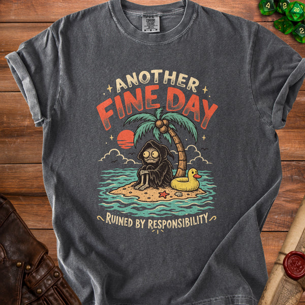 Fine Day T-Shirt in Pepper