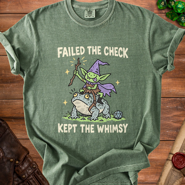 Goblin Whimsy T-Shirt in Moss