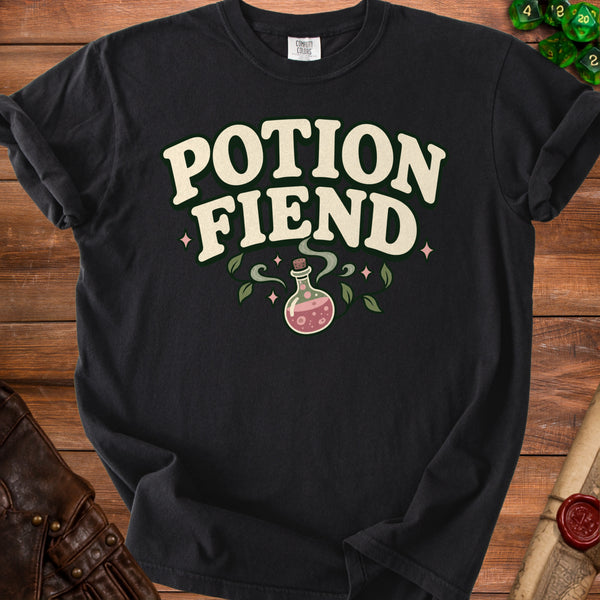 Potion Fiend T-Shirt in Black