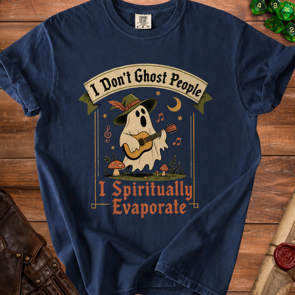Spiritually Evaporate T-Shirt in True Navy