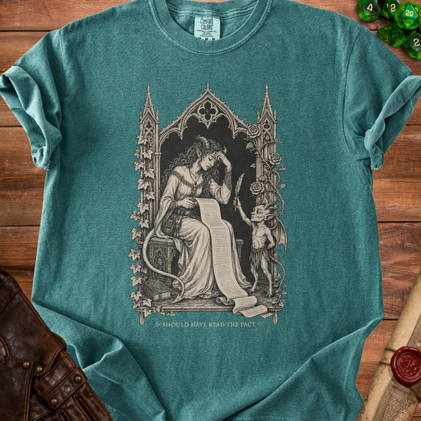 The Pact T-Shirt in Blue Spruce