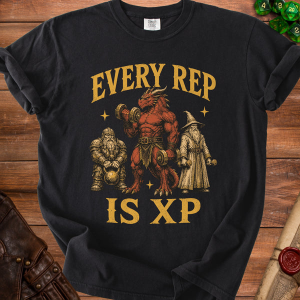 Every Rep T-Shirt in Black