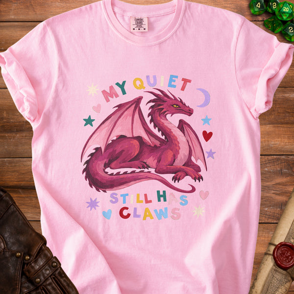 Quiet Dragon T-Shirt in Blossom