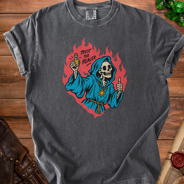 Trust Healer T-Shirt in Pepper