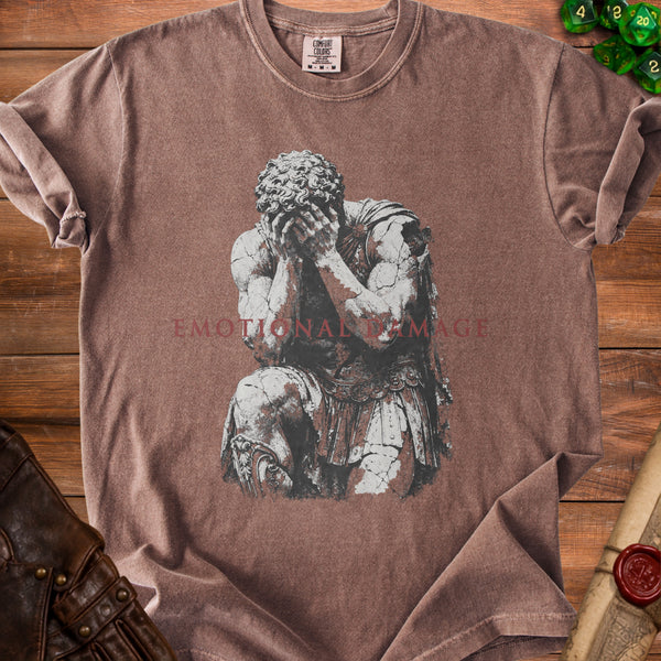 Emotional Damage Classicist's Lament T-Shirt in Espresso