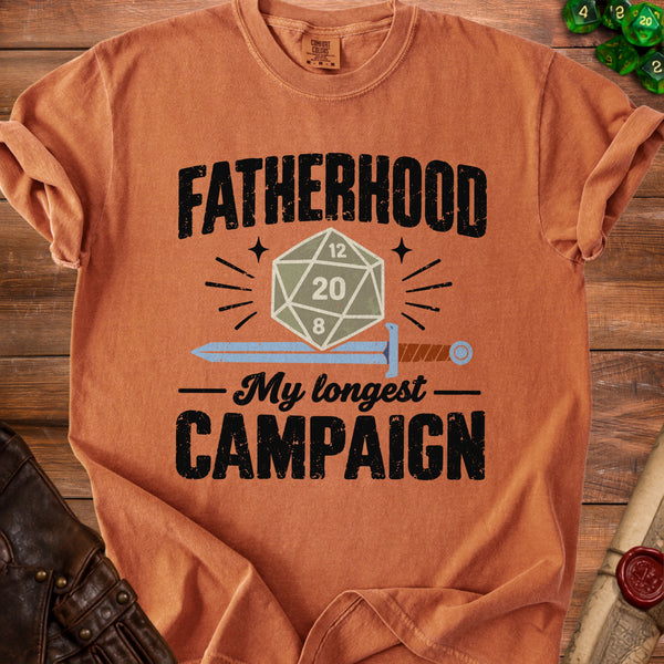 Fatherhood Campaign T-shirt in Yam