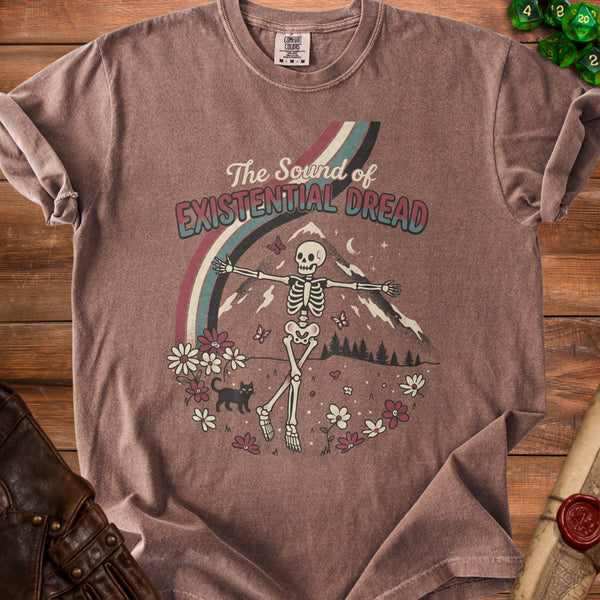 Existential Dread T-shirt in Espresso
