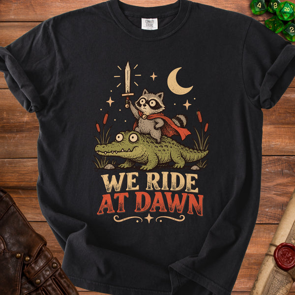 Dawn Ride T-shirt in Black
