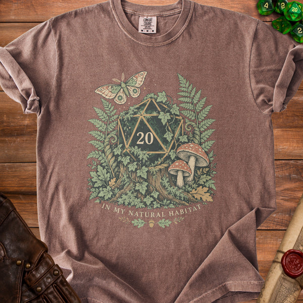 Natural Habitat T-shirt in Espresso
