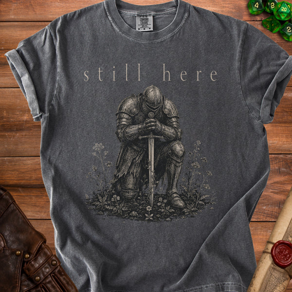 Still Here T-Shirt in Pepper