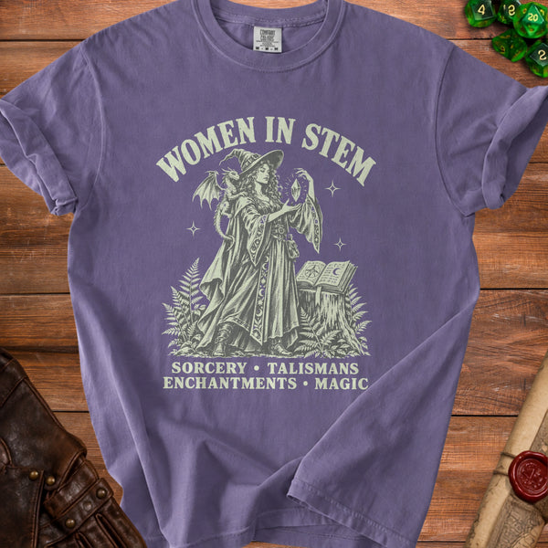 STEM Sorcery T-Shirt in Grape