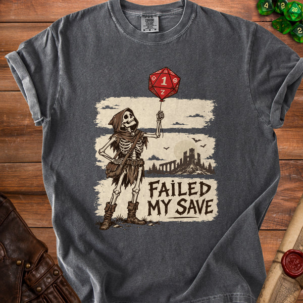 Failed Save T-Shirt in Pepper