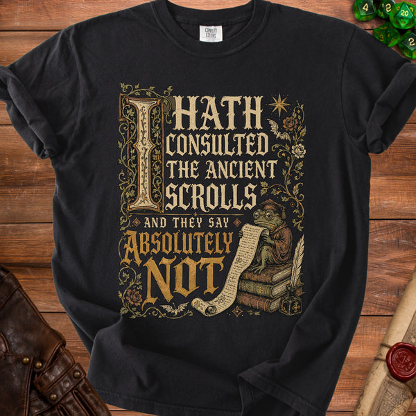Sarcastic Frog T-shirt in Black