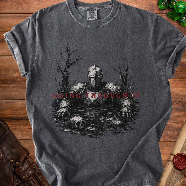 Going Through It T-shirt in Pepper