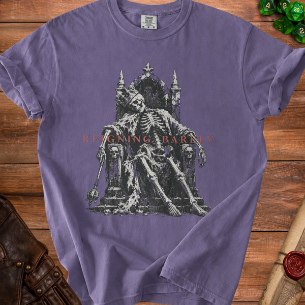 Barely Reigning T-shirt in Grape