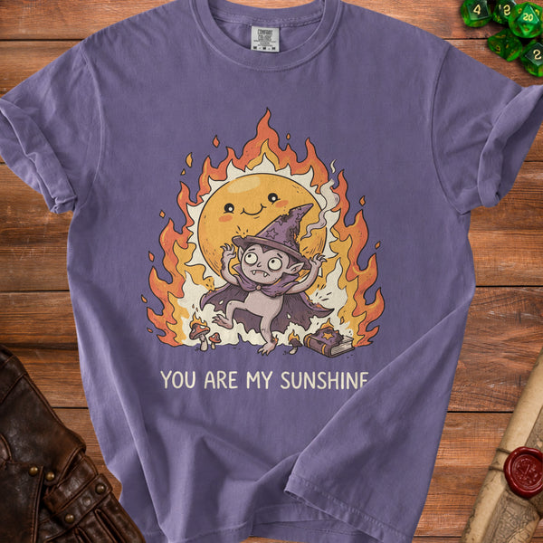 Sunshine Vampire T-shirt in Grape
