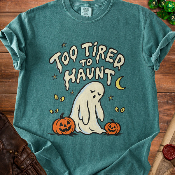 Tired Ghost T-Shirt in Blue Spruce