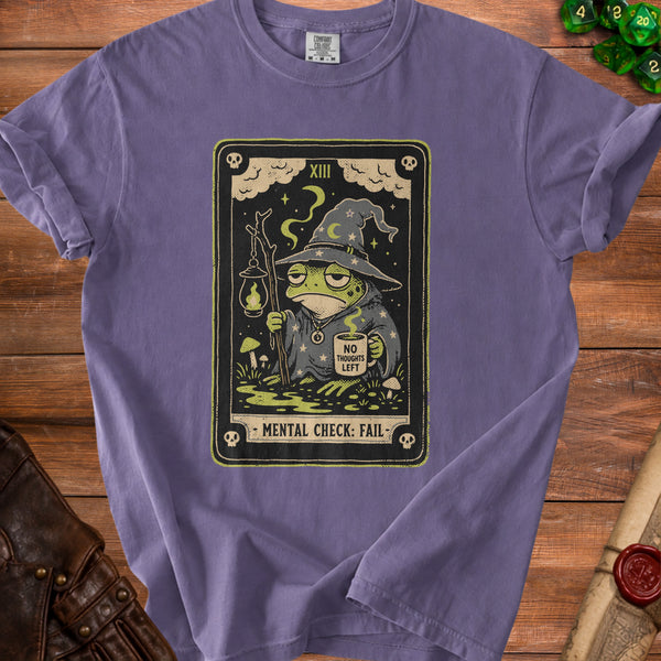 Mental Fail Frog T-shirt in Grape