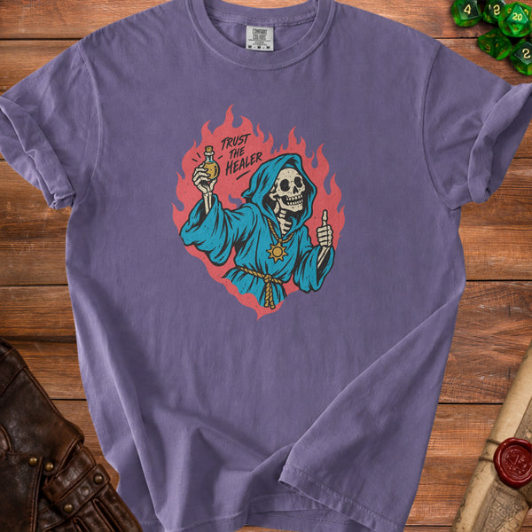 Trust Healer T-Shirt in Grape