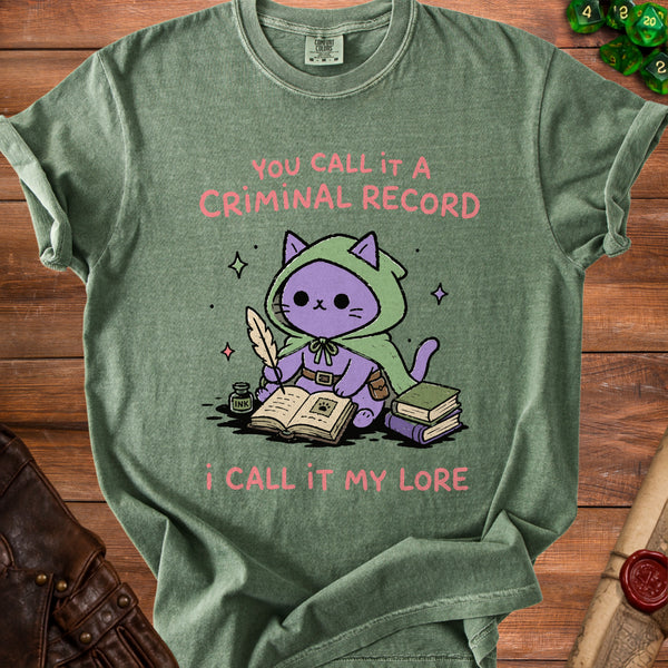 My Lore T-Shirt in Moss