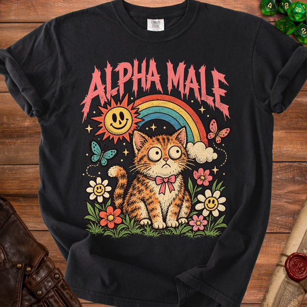 Alpha Male Masculine Energy T-Shirt in Black