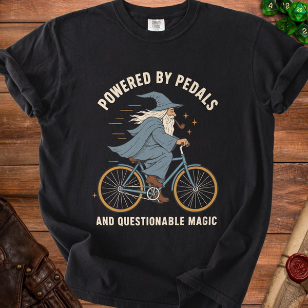 Pedal Wizard T-Shirt in Black
