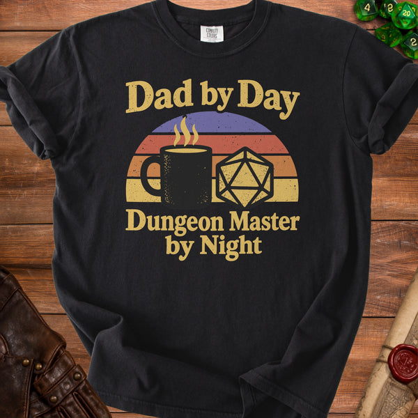 Dungeon Dad T-Shirt in Black