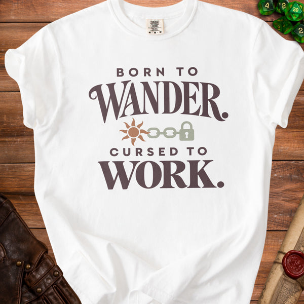 Born Wanderer T-Shirt in White