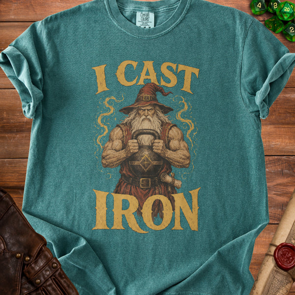 Cast Iron T-Shirt in Blue Spruce
